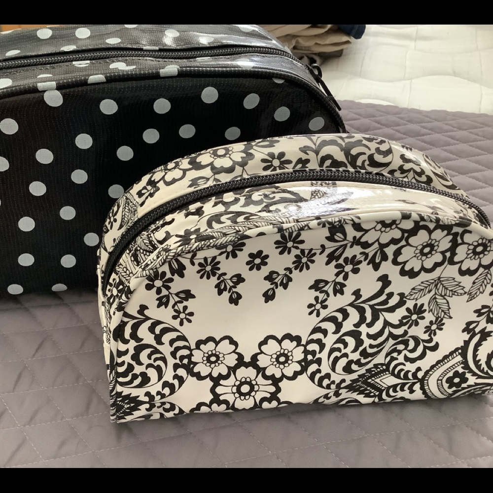 Travel Essentials bags made from oil cloth
